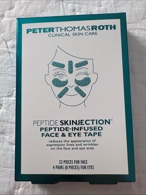 Peter Thomas Roth Peptide Skinjection Face & Eye Tape new in box